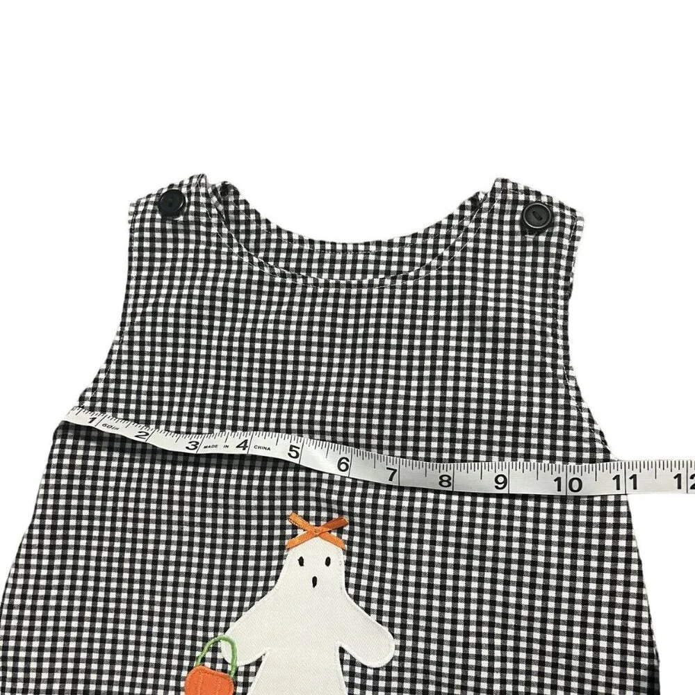 Funtasia Too! 12m Reversible Halloween Ghost / Pink Car Appliqué Dress